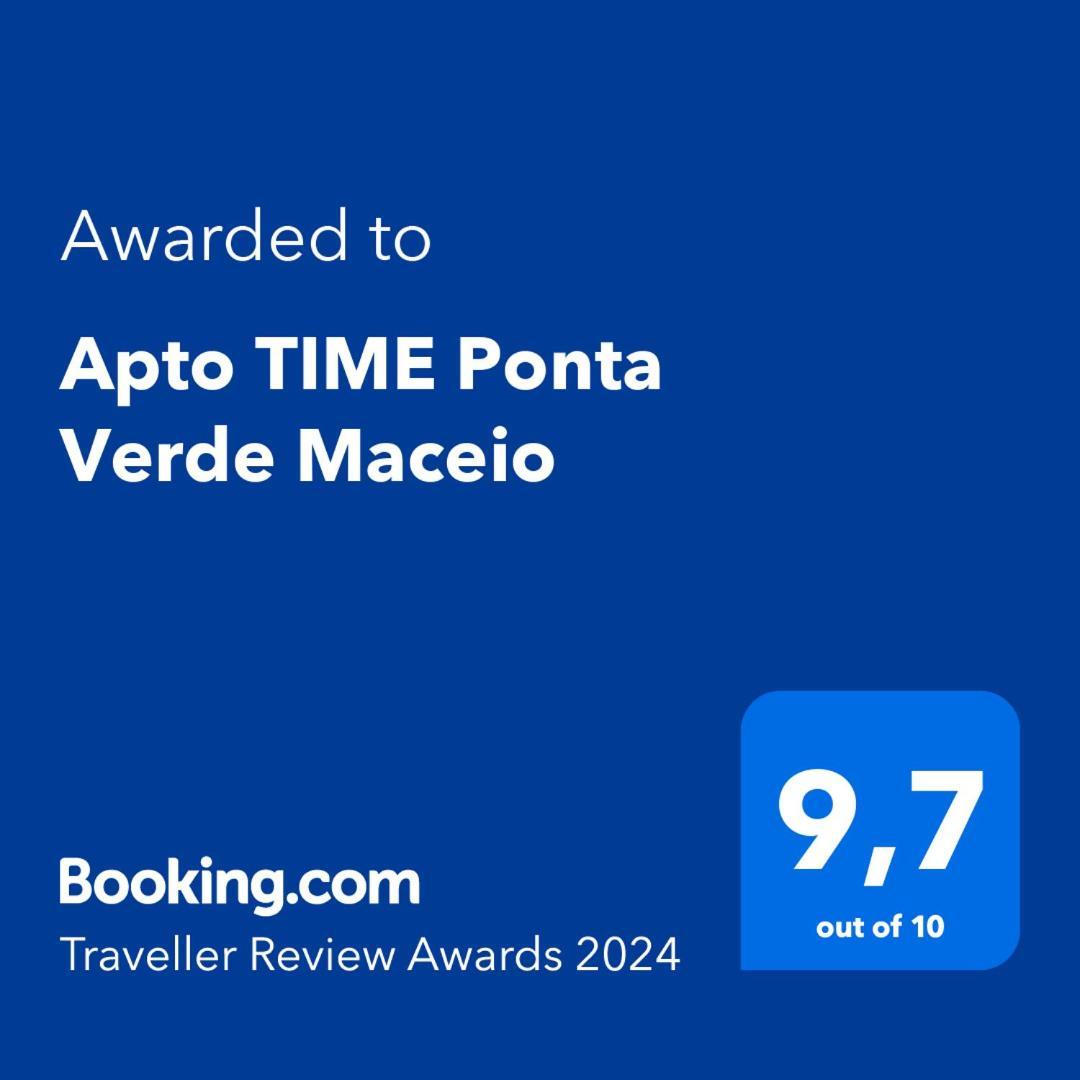 Apto Time - Vista Mar Em Ponta Verde Maceio Apartment Ngoại thất bức ảnh