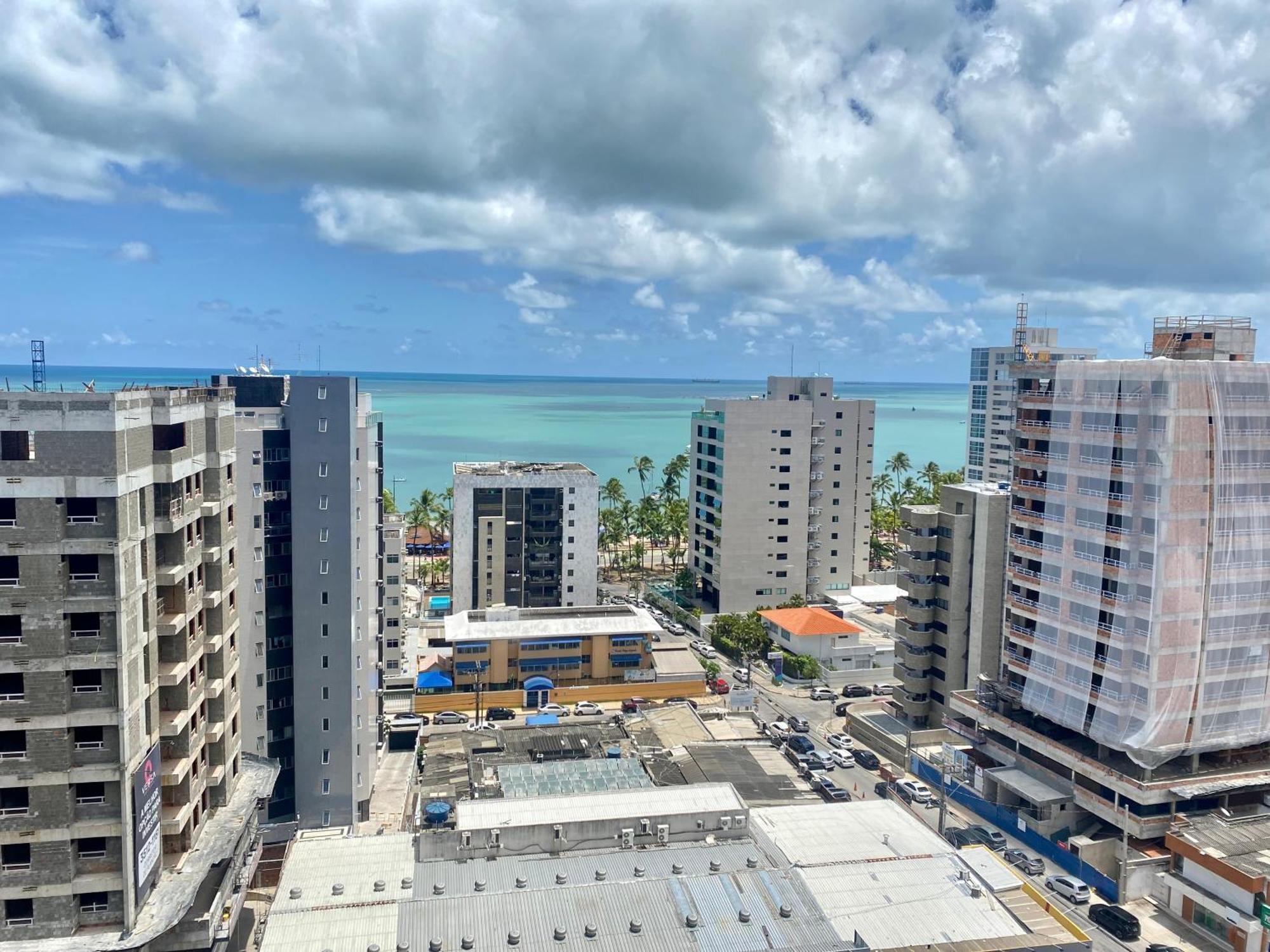 Apto Time - Vista Mar Em Ponta Verde Maceio Apartment Ngoại thất bức ảnh