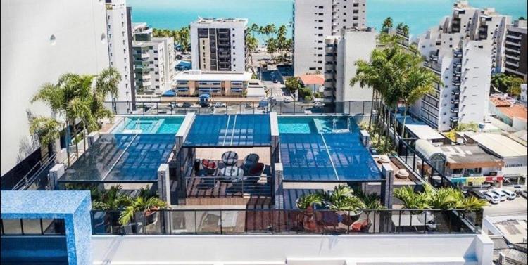 Apto Time - Vista Mar Em Ponta Verde Maceio Apartment Ngoại thất bức ảnh